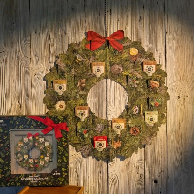 Bylinný adventní kalendář - Věnec